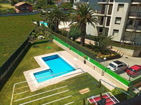 Garbijos Precioso apartamento de 2 habitaciones con piscina